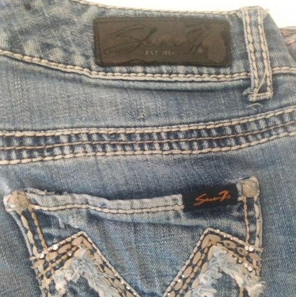 7 for all Mankind Mid Rise Skinny Jeans - Picture 4 of 7